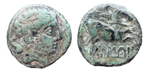 109 - Bolskan. As. Unidad. 180-20 a.C. Huesca. (Abh-1918).. (Acip-1419). (C-8). (MIB 1419 | 79/08a)