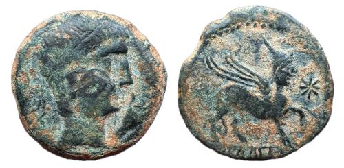130   -  Kastilo-Castulo. As. 180 a.C. Cazlona (Jaén). (Abh-701). (MIB-157/39b).