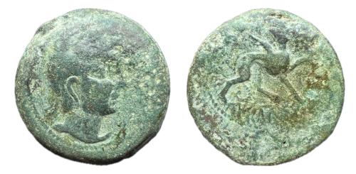 132   -  Kastilo-Castulo. As. 180 a.C. Cazlona (Jaén). (Abh-697). (MIB-157/08). (Acip-2113).