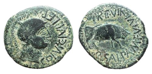 160   -  Kelse-Celsa. As. 50-30 a.C. Velilla de Ebro (Zaragoza). (Abh-797).