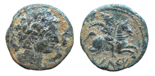 161 - Kelse-Celsa. As. 120-50 a.C. Velilla de Ebro (Zaragoza). (Abh-771). (MIB-69/26b). (Acip-1480).