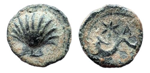 176   -  Arse-Saguntum. Cuadrante. 170-20 a.C. Sagunto (Valencia). (Abh-2054). (MIB-34/47). (Acip-1974).