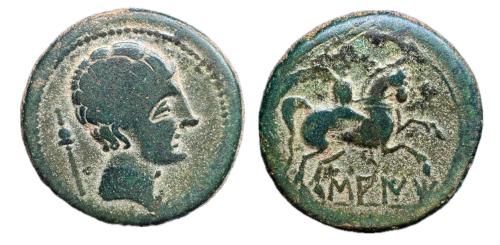 188 - Saiti-Saetabi. As. 120-20 a.C. Xátiva (Valencia). (Abh-2097). (Acip-2045). (MIB 15508 | 30/04a).