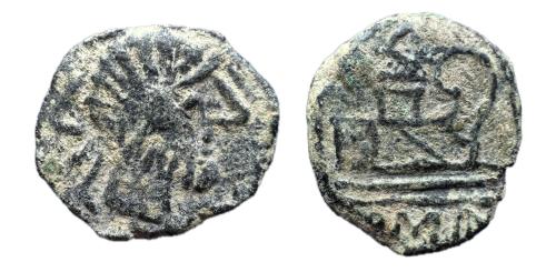 200   -  Imitaciones del Siglo II a.C. Semis. 100 a.C. (MIB-No cita).
