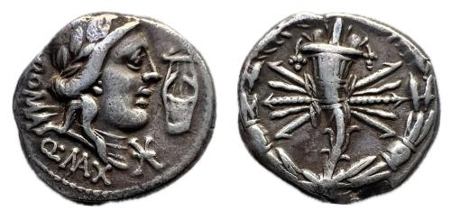 208   -  Fabia. Denario. 82-80 a.C. Roma. (Ffc-694). (Craw-371/1).