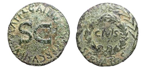222 - Augusto. T. Quinctius Crispinus Sulpicianus. Sestercio. 27 a.C.-14 d.C. Roma. (Ric-327).