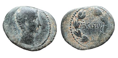 224   -  Augusto. As.  27 a.C.-14 d.C. Antioquía. (RPC 4100).