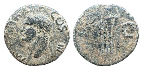 229   -  Agripa. As. 37-41 d.C. Roma. (Ric-58). (Bmcre-161).