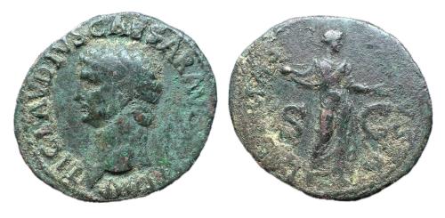 230   -  Claudio I. As. 41-50 d.C. Roma. (Ric-I 100). (Bmcre-149).