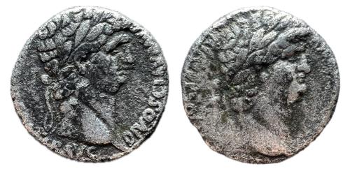 238   -  Nerón. Tetradracma. 63-68 d.C. Antioquía. Con Divo Claudio. (McAlee-271).