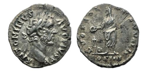 276   -  Antonino Pío. Denario. 158-9 d.C. Roma. (Spink-4140). (Ric-293).