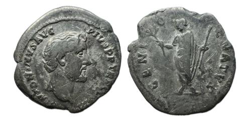 279   -  Antonino Pío. Denario. 140-143 d.C. Roma. (Ric-69). (Seaby-399).