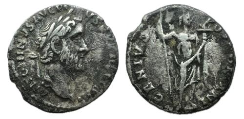 280   -  Antonino Pio. Denario. Roma.141d.C. ( RIC-70).