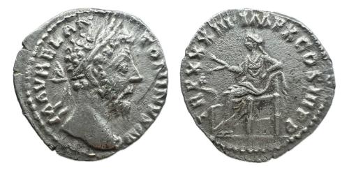 289   -  MARCO AURELIO. Denario.  177-180 d.C.( C-968.) .