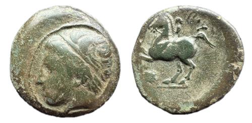 29 - Reino de Macedonia. Filipo II. AE 20. 359-336 a.C. Ceca incierta en Macedonia. (Sng Ans-905)