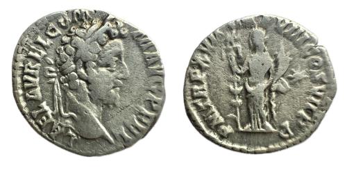 304   -  Commodo, 177-192. Denario ( RIC 17), Roma, 181.