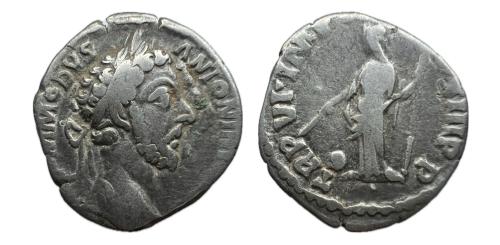 305   -  COMODO. Denario. 181 d.C. Roma. (RIC 19).