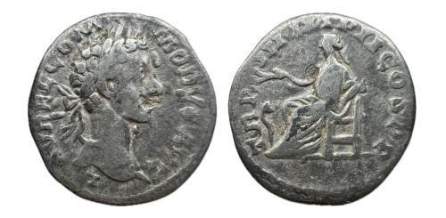 306   -  Cómodo. Denario. 177-192 d.C.  (RIC 649).