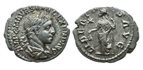 341 - Alejandro Severo. Denario. 222 d.C. Roma. (Ric-IV 286). (Bmcre-1036). (Rsc-147).