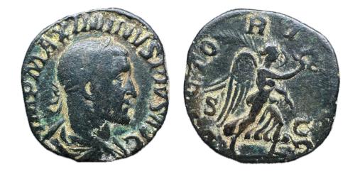 347   -  Maximino I. Sestercio. 235-236 d.C. Roma. (Ric-IV 67). (Bmcre-108).