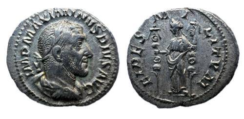 349   -  Maximino I. Denario. 235-236 d.C. Roma. (Ric-IV 7a). (Bmcre-1).