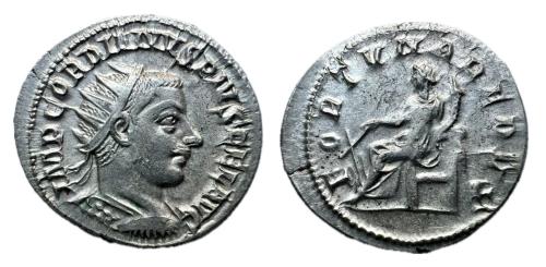 356   -  Gordiano III. Antoniniano. 243-244 d.C. Roma. (Ric-144).