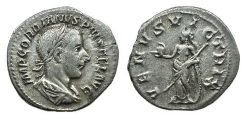 357   -  Gordiano III. Denario. 241 d.C. Roma. (Ric-IV 131). (Rsc-347).