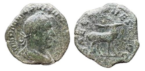 360 - Filipo I. 244-249 d. C. Æ Sestercio. (RIC IV 160a); (Banti 49). Emisión de Ludi Saeculares (Juegos Seculares)