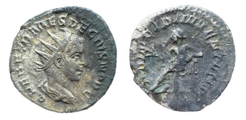 367   -  Herennio Etrusco. Antoniniano. 250-251 d.C. Roma. (Ric-IV 146).