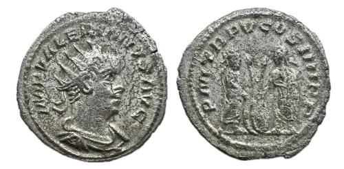 371 - Valeriano I. Antoniniano. 255-256 d.C. Samosata. (RIC V 277corr), (MIR 1598a).