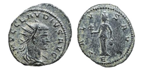 376   -  Claudio II, 268-270 d.C. C. B Antoniniano. Antioquia.