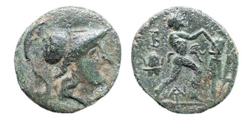 38 - REReino de Macedonia, Antígono II Gónatas (SNG Copenhague 1206) Ceca de Pella o Anfípolis, circa 274/3-221 a. C.