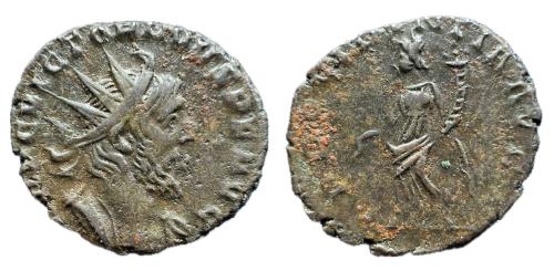 380 - Tétrico I. Antoniniano. 272 d.C. Colonia Agrippinensis. (Ric-V 2 90). (Elmer-786). (Mairat-907).