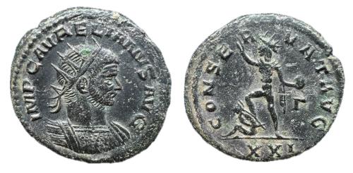 381   -  Aureliano. Antoniniano. 274-275 d.C. Antioquía. (RIC 385).
