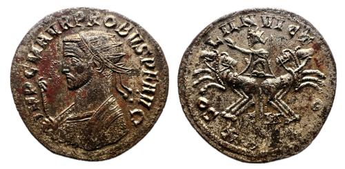389   -  Probo. Antoniniano. 276-282 d.C. Cyzicus. (Ric-911). (Ch-683).
