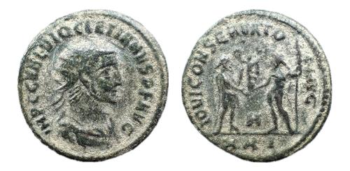 398   -  Diocleciano. Antoniniano. 284-294 d.C. Cyzicus. (RIC 256).