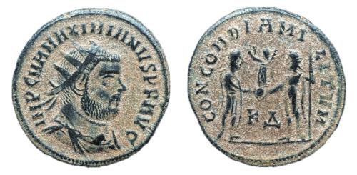 400   -  Maximiano (Primer reinado, 286-305). Æ Radiado (RIC VI 15b.).