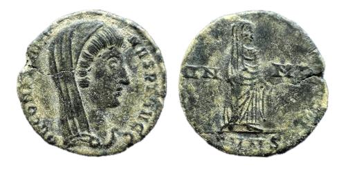 405   -  CONSTANTINO I. Follis. 307-337 d.C. Nicomedia.. (RIC 57).