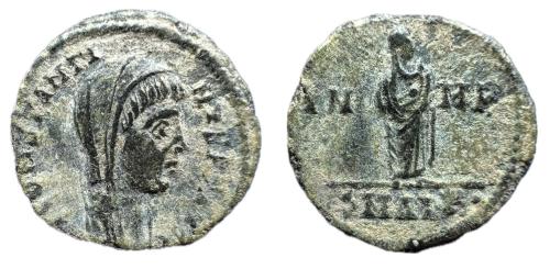 406   -  CONSTANTINO I. Follis. Alejandría (347-348). ( RIC 112.)