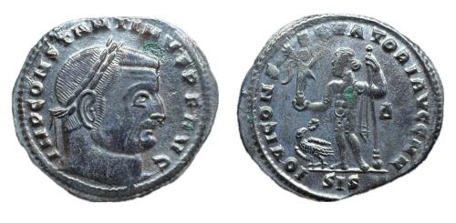 410   -  Constantino I. Follis. 315-316 d.C. Siscia. (Ric-VII 15).