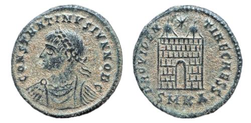 430   -  Constancio II. Como César, 324-337 d. C. Follis (RIC VII 38.). Ceca de Cícico