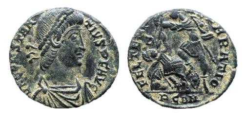 433   -  Constancio II, 337-361. Follis, 353-355, Arlés.8RIC VIII,219,215.)