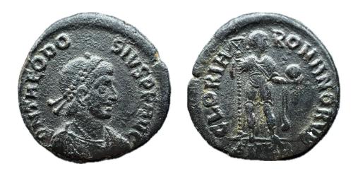 437   -  Theodosio I. Maiorina. 392-394 d.C. Cyzicus. ( RIC IX 14c)