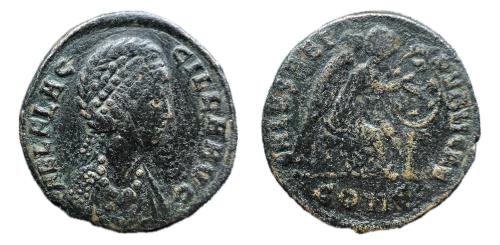 439   -  Aelia Flaccilla, esposa de Teodosio I (383-386)  (RIC IX 81) Constantinopla, 383.