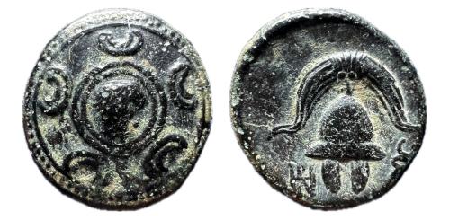 46   -  Reyes de Macedonia, Alejandro III el Grande 336-323 a. C.(Price 2803.), acuñado póstumamente bajo Filipo III Arrideo.