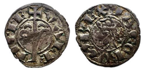 477 - Corona de Aragón. Jaime I (1213-1276). Dinero. Valencia.