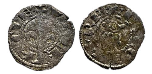 480   -  Corona de Aragón. Jaime I (1213-1276). Óbolo. Valencia. (Cru C.G-2132).