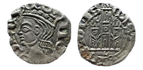 486   -  Reino de Castilla y León. Alfonso XI (1312-1350). Cornado. León. (Bautista-475.1).