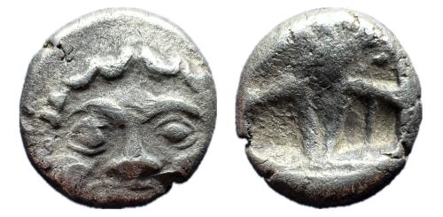 50 - Mysia. Parion. Dracma. 550-520 a.C. (Traité-II 1, 651, pl. XVI, 22). (Sng Cop-256). (SNG BnF-1347).