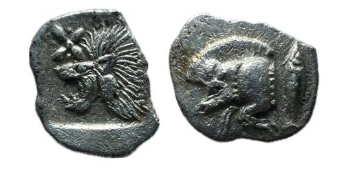 51 - Mysia. Kyzikos. Hemióbolo. 450-400 a.C. (Von Fritze-II 14). (Sng Bnf-375). (Klein-265)